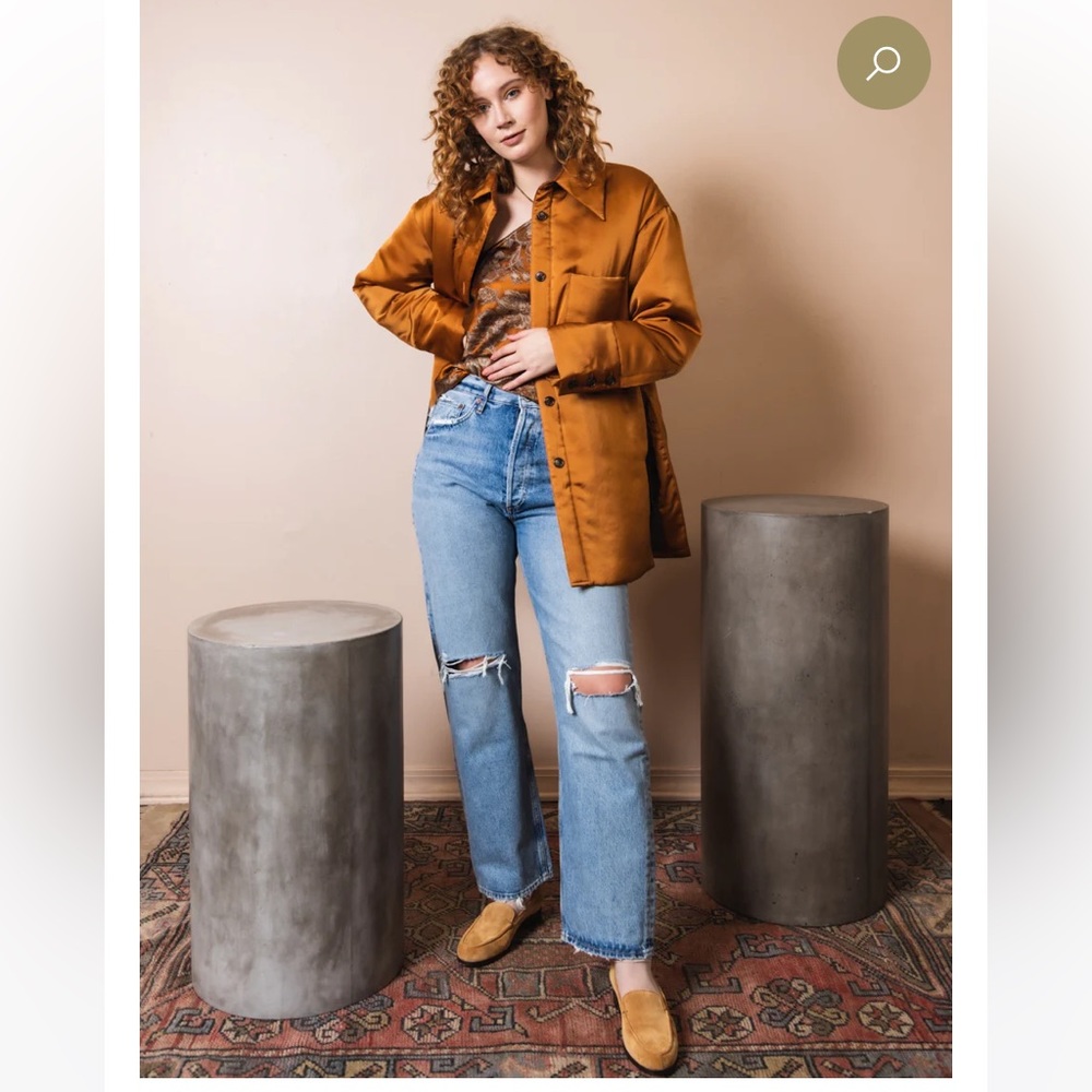 Agolde 90s Mid Rise Loose in Isolate sz 30
